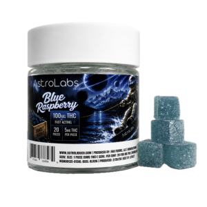 Blue Raspberry Fast Acting 5mg Gummies