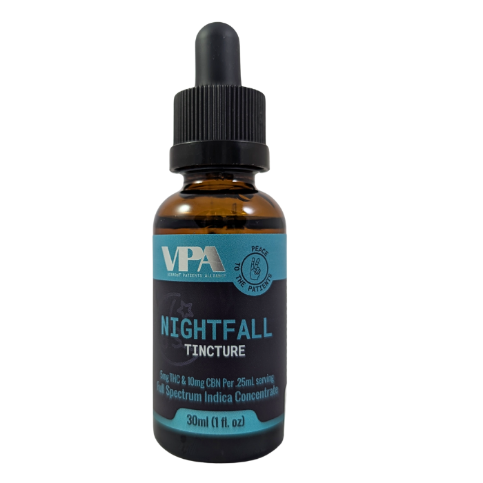 Nightfall Tincture I D 600mg THC 1200MG CBN