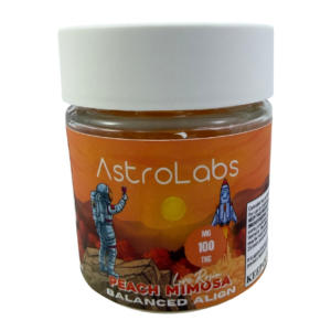 Peach Mimosa, Balanced Live Rosin Gummies