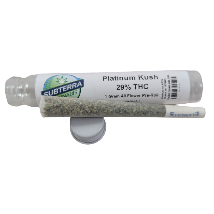 Platinum Kush I D 1g Pre Roll
