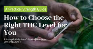 Education 8 How to Choose the Right THC Level for You