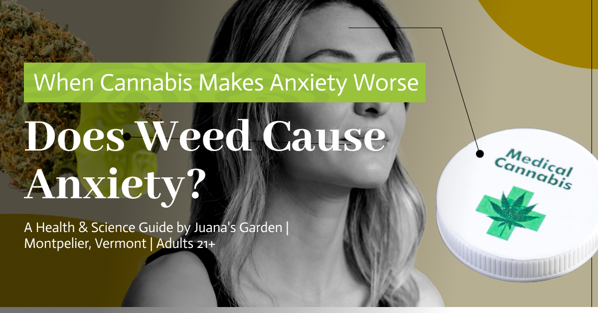 Does Weed Cause Anxiety?
