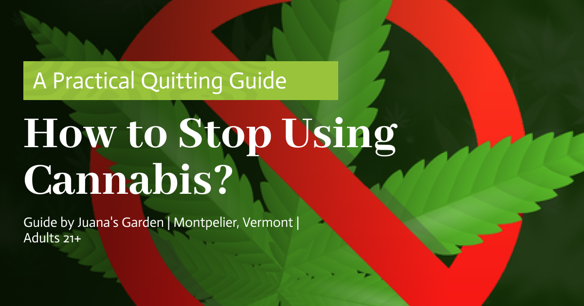 How to Stop Using Cannabis