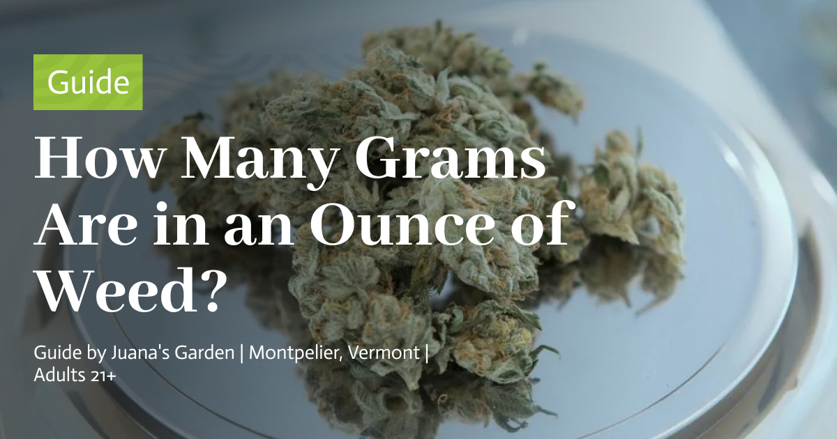 How Many Grams Are in an Ounce of Weed?
